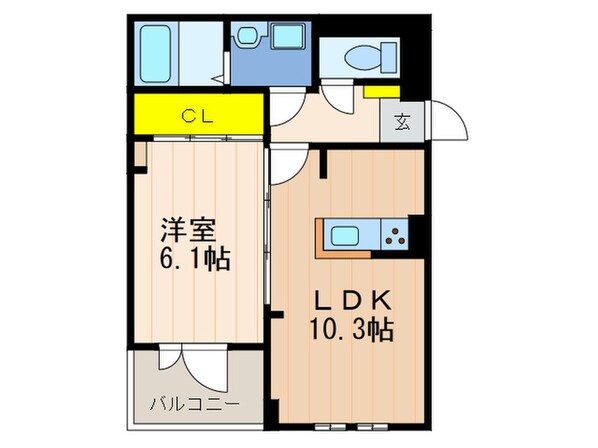 ブローテの物件間取画像